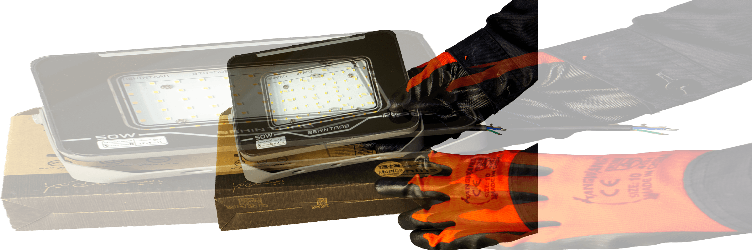 پروژکتور 50وات SMD